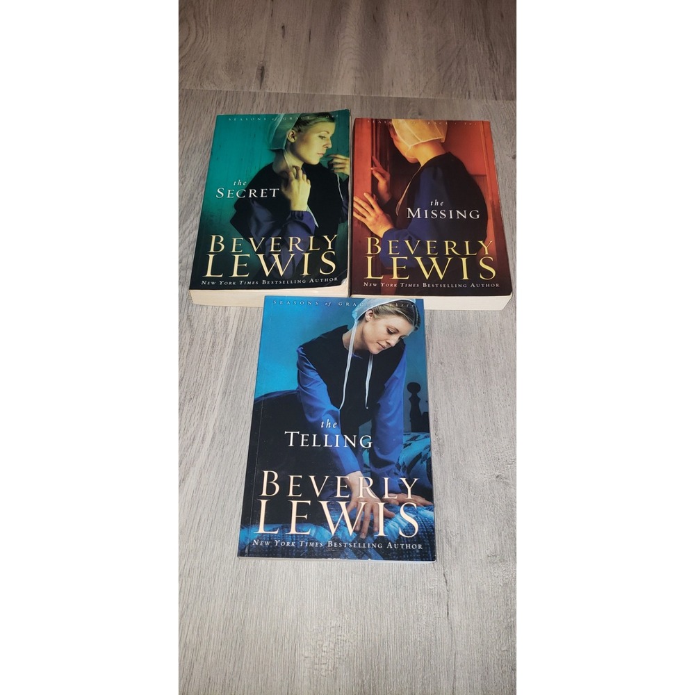 Beverly Lewis Seasons of Grace Trilogy The Secret The Missing The Telling Books